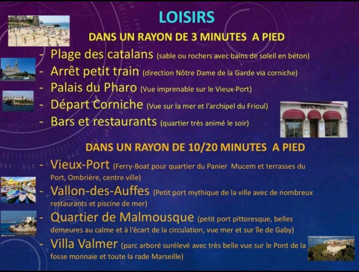 Appartamento Pied A Terre Strategique Marsiglia Esterno foto